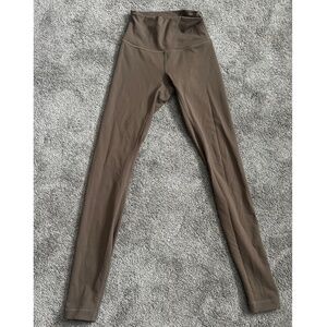 Lululemon Wunder Train High-Rise Tight 28" Army Green Leggings